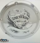 1107-0554 Drag Specialties Harley Touring Flht Flhr Chrome Eagle Live To