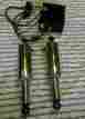 1310-0448 1304-0222 Progressive Suspension Air Dragger Shocks And Compressor For Harley Davidson