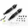1310-0746 Drag Specialties Black Standard 12 1 2 Shock Absorbers Pair
