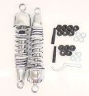 17-05514-4 Cru Products Chrome Rear Heavy Duty Shocks Eye To Suzuki