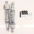 17-05534-5 Cru Products Chrome Rear Heavy Duty Shocks Eye To Clevis