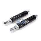 62100-29901 17-05630 Emgo Suzuki Reproduction Rear Shocks Set Eye To Silver