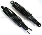 17-05698 Emgo Black Shorty Motorcycle Shocks Eye To Clevis Universal Cafe