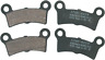 1720-0219 Drag Specialties Organic Brake Pads