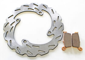 P-81611 1998 2001 Honda Cr125 Rear Rip Tide Brake Rotor And Severe Duty Pads