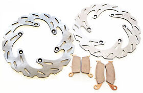 A-11472 1999-2005 Fits Suzuki Rm125 Front And Rear Rip Tide Brake Rotor Disc Pads