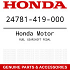 24781-419-000 Hondamotor Oem Rubber Gearshift Pedal Honda Sabre Shadow