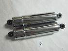 29004 Top Parts Chrome Covered Rear Shocks For Harley Ironhead Shovelhead