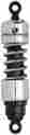 412-4009c Progressive Suspension 412 Series 13.5in Shocks Chrome