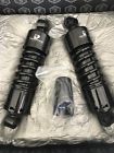 412-4037 Progressive Suspension Series Shocks Black Harley Davidson Dyna