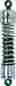 412-4079c Progressive Suspension 412 Series 12in Shocks Chrome