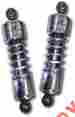 412-4204c Progressive Suspension Inc Rear Chrome 412 Series 11 Shocks