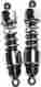 412-4250c Progressive Suspension 412 Series Cruiser Shocks 12.5in Chrome