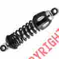 430-4045b Progressive Suspension Black Sz 11 430 Series Heavy Duty Shock