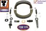 49-1673 Manufacturing Spring Fork Front Brake Shoe Kit Knuckle Pan Side