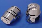 54-0532 Manufacturing Chrome Upper Shock Stud Cover Set For Harley Davidson