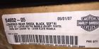 54652-05 Softail Lowered Rear Back Black Shocks Nos