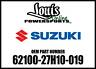 62100-27h10-019 Suzuki Kingquad Shock Absorber New Oem 718721763783