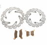807216 Brake Rotors And Pads Fit Ktm Xc Front 191916190739