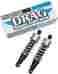 8389364 Drag Specialties Ds Shock Absorbers Chrome 13 Standard Duty Harley Flt 1980-1983