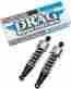 8389368 Drag Specialties Ds Shock Absorbers Chrome 13 Standard Duty Harley Fltr 1998-2004