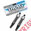 8446234 Drag Specialties Ds Shock Absorbers Chrome 11.5 Std Duty Harley-davidson Flhtci Classic 06