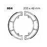 854 Ebc Standard Organic Brake Shoes Triumph Bonneville 840655008897