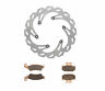 00191916613870 86225 Yamaha Front Rear Riptide Brake Rotor Discs Pads