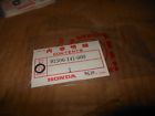 91306-141-000 Honda Nos Oem Gasket Rubber