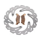 A-53537 Riptide Front Brake Rotor Discs And Pads Ktm 191916724040