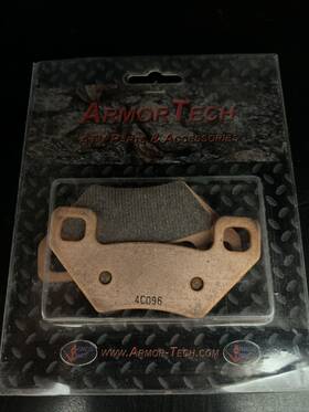 At-05026f Armor Tech Brake Pads For Arctic Cat 05-11 250-700 Spi Br604b