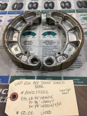 Ask1037sr2 Ask Abc Brake Shoes Rear #ask1037sr2