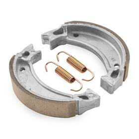 Bikemaster 3404-b507386-atv Brake Shoes For 1987 Polaris Cyclone 250x Atv Front
