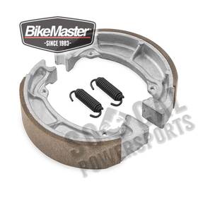 5755-b260088-atv Bikemaster Brake Shoes For 1988-2002 Kawasaki Klf220 Bayou Atv Front