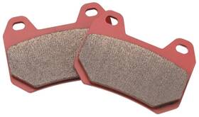 So7127 Bikemaster M-002 Brake Pad And Shoe For Bmw K1200lt 2000-2009 Sintered Rear Red