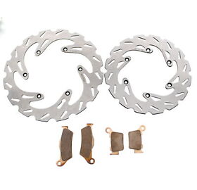 931665 Brake Pads And Rip Tide Rotors Fit Gas Ec 350f 2021 2023 Front Rear