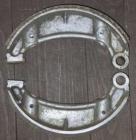 Bultaco Original Oe 23.06-056 Nos Front Brake Shoe Set El Tigre 250cc Metrallam Kii