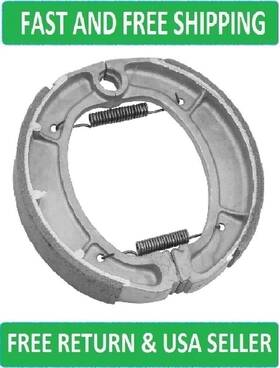 Fl2427bs128hy Caltric Rear Brake Shoes For Yamaha Dt250 Dt400 1975 1976 1977 1978 1979
