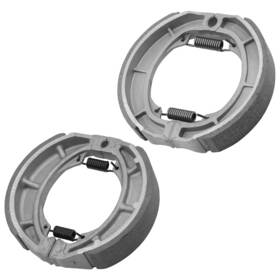 Caltric Fl2437bs137hy Front And Rear Brake Shoes For Suzuki Rm250 Rm370 Rm400 1976 1977 1978