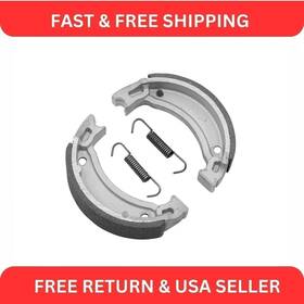 Fl3872bs104hy Caltric Rear Brake Shoes For Yamaha Tri-moto 60 Yt60 1984 1985 Atv