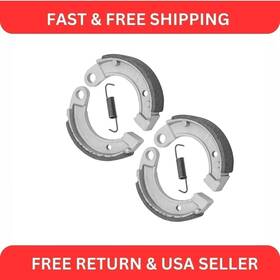 Fl4112bs111hy Caltric Front Rear Brake Shoes For Honda Pa50 Pa50iimoped 50 1978 79 80 1981 1982 1983