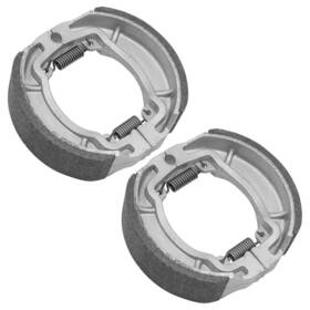 Fl4164bs112hy Caltric Front And Rear Brake Shoes For Suzuki Rm80 Mini 1977 1978 1979