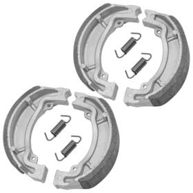 Fl4180bs112hy Caltric Front And Rear Brake Shoes For Kawasaki Ke100 Ke 100 1976-2001