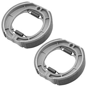 Fl4559bs125hy Caltric Front And Rear Brake Shoes For Suzuki Ts250 Savage 1971-1981