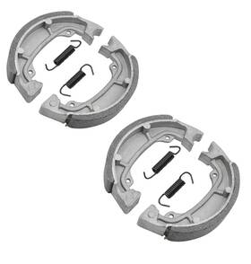 Fl4568bs126hy Caltric Front And Rear Brake Shoes For Yamaha Yz80 Competition 1980-1985