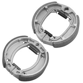Fl4581bs126hy Caltric Front And Rear Brake Shoes For Yamaha Jog 50 Cy50 Yg50 Yj50r Yv50c Yv50 89-01