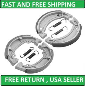 Fl4585bs126hy Caltric Front And Rear Brake Shoes For Yamaha Ttr110e Tt-r110e 2008 2009 2010 2011-2024