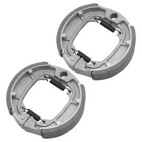Fl4590bs126hy Caltric Front And Rear Brake Shoes For Yamaha Yz80 Competition 1980 1981 1982 1983 84 1985
