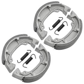 Fl4592bs126hy Caltric Front And Rear Brake Shoes For Yamaha Yz50 Yz60 Mini 1980 1981 1982 1983
