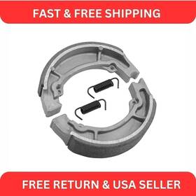 Fl4648bs127hy Caltric For Yamaha Yz250 Competition 250 1980 1982 1983 1984 1985 86 87 Rear Brake Shoes
